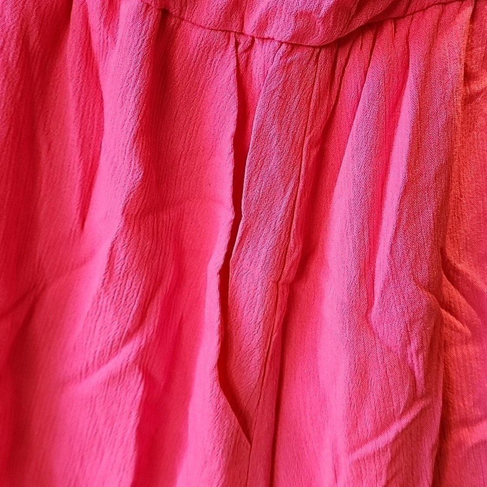 Torrid - Mini Washable Gauze Hi Low Waist Tunic Dress in Pink Sangria Su…​​​​​ - Picture 5 of 13